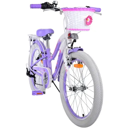 Bicicletta per Bambini 20" Sportiva Viola Sportiva 7 Marce Cestino