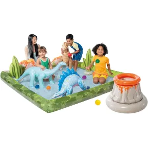Piscina Gonfiabile Intex per Bambini 2x2 m Dinosauri con Accessori 2