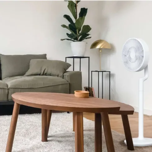 Ventilatore da Terra e Tavolo 27 W con Telecomando WiFi
