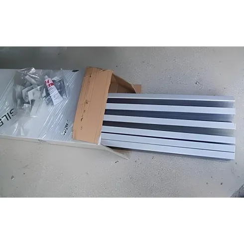 Box Cabina Doccia Parete Nicchia in PVC Porta a Soffietto Pieghevole 1 Anta Lato | BricoShop24