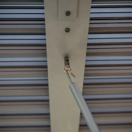 Pergola Bioclimatica Doppia 360x600 Frangivista con Lamelle Orientabili