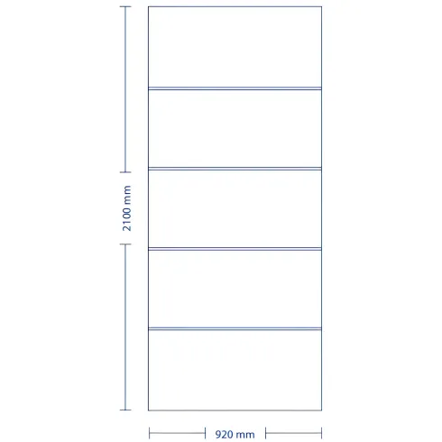 Pannello per Porta Blindata Alluminio Grigio con Incisioni 90x210 cm