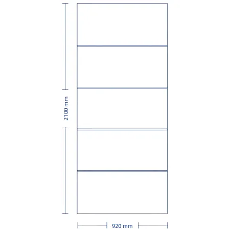 Pannello per Porta Blindata Alluminio Grigio con Incisioni 90x210 cm