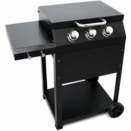 Barbecue da Esterno a Gas 3 Bruciatori 8,5 kW in Acciaio Inox