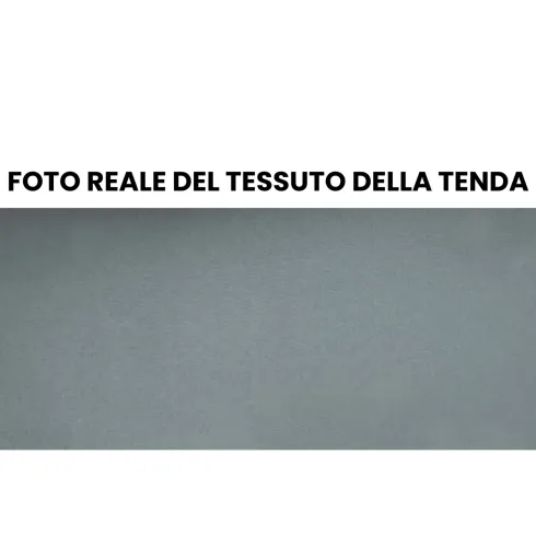 Tenda da Sole Grigio 200x150 con Bracci Retrattili Pendenza Regolabile