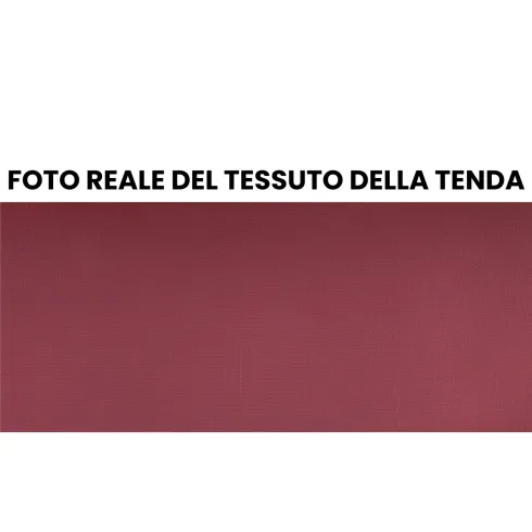 Tenda da Sole a Caduta 250x250 Rosso Ferrara Bracci Cassonata Esterno
