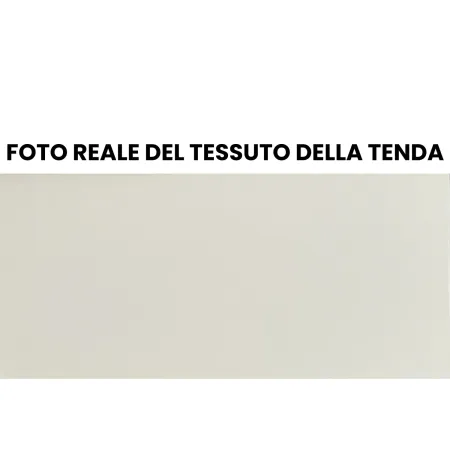 Tenda da Sole Barra Quadra 400x300 cm Beige Braccio a Catena