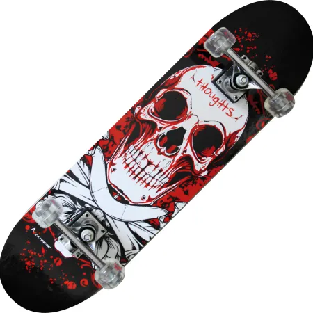 Skateboard Bambini 79x20cm in Acero 9 Strati Truck in Alluminio