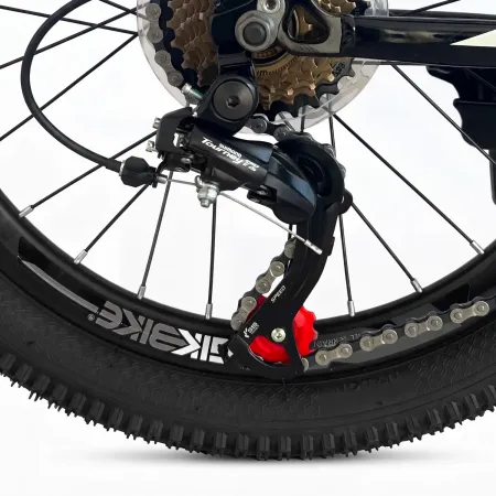 Bicicletta per Bambini Mountain Bike 20 Pollici Verde con Cambio
