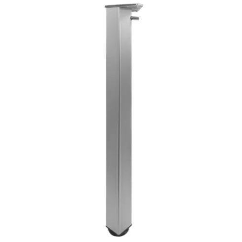 Tavolo Rotondo da Pranzo 120x120 cm Antracite Satinato Gambe Regolabili