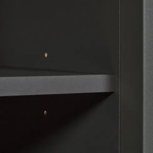 Colonna Cucina Frigo Freezer Mobile Antracite Rovere Ante Reversibili