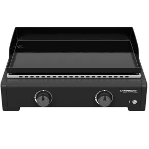 Barbecue a Gas 2 Fuochi Campingaz Piastra Smaltata Bruciatori Nero