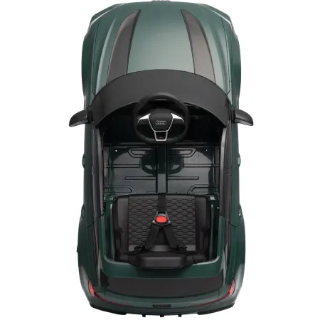 Auto Elettrica Bambini Audi RS6 GT Verde 12V con LED Radiocomando