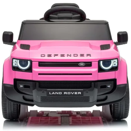 Defender Small Macchina Elettrica per Bambini 12V Rosa MP3 Luci LED