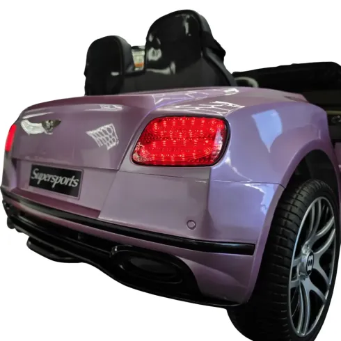 Macchina Rosa Bentley Continental Auto per Bambini con Telecomando