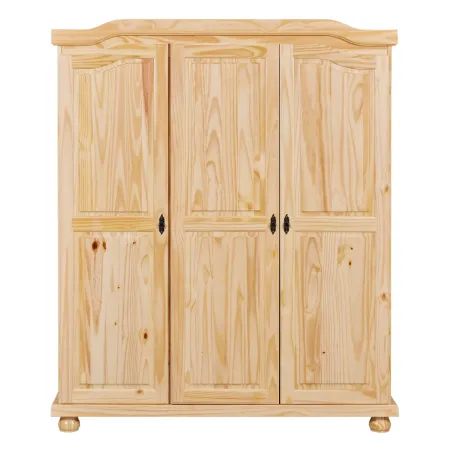 Armadio a 3 Ante in Legno Appendiabiti Mobile Camera da Letto Cabina Guardaroba | BricoShop24