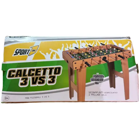 Biliardino Bambini Aste Passanti Palline Calcetto Calciobalilla NO Gettoniera | BricoShop24