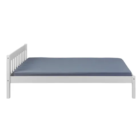 Struttura Letto alla Francese 140x200 Bianco una Piazza e Mezza Cameretta Bimbi | BricoShop24