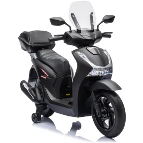 Scooter Elettrico Honda SH125 M 12V Moto per Bambini Nero con Baule