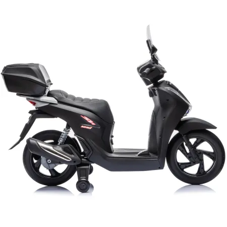 Scooter Elettrico Honda SH125 M 12V Moto per Bambini Nero con Baule