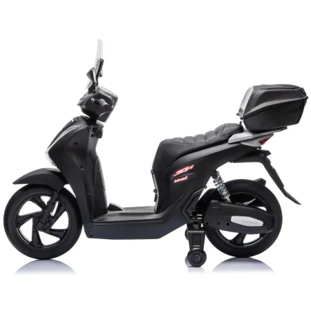 Scooter Elettrico Honda SH125 M 12V Moto per Bambini Nero con Baule