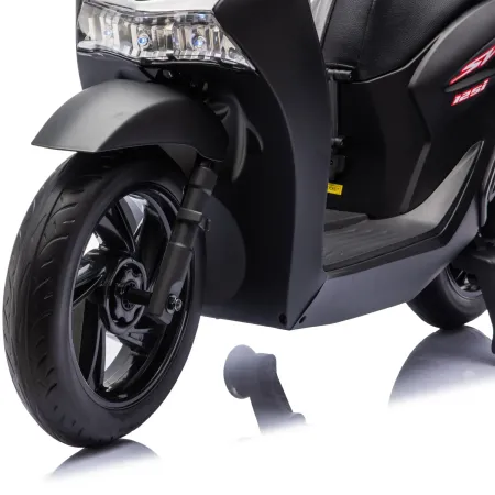 Scooter Elettrico Honda SH125 M 12V Moto per Bambini Nero con Baule