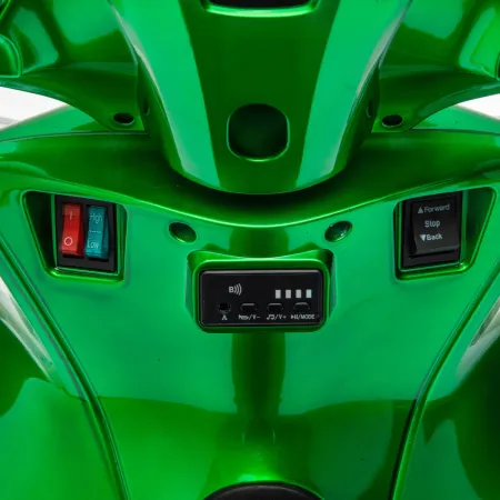 Scooter Elettrico Honda SH125 M 12V Moto per Bambini Verde con Baule