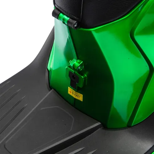 Scooter Elettrico Honda SH125 M 12V Moto per Bambini Verde con Baule