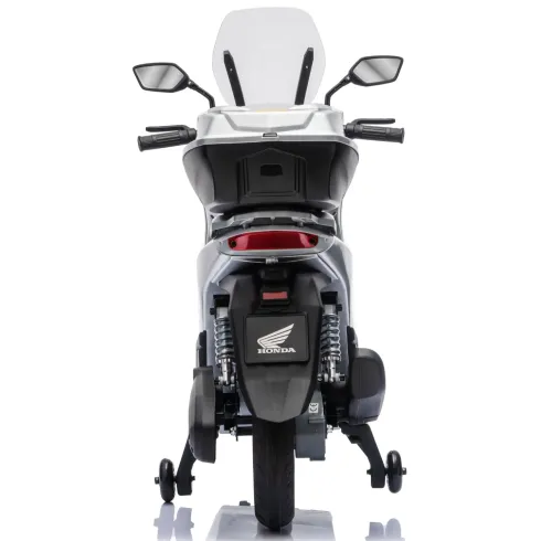 Scooter Elettrico Honda SH125 M 12V Moto per Bambini Grigio con Baule