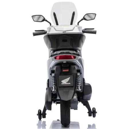 Scooter Elettrico Honda SH125 M 12V Moto per Bambini Grigio con Baule
