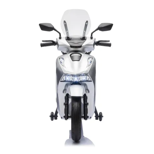 Scooter Elettrico Honda SH125 M 12V Moto per Bambini Grigio con Baule