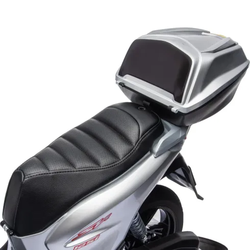 Scooter Elettrico Honda SH125 M 12V Moto per Bambini Grigio con Baule