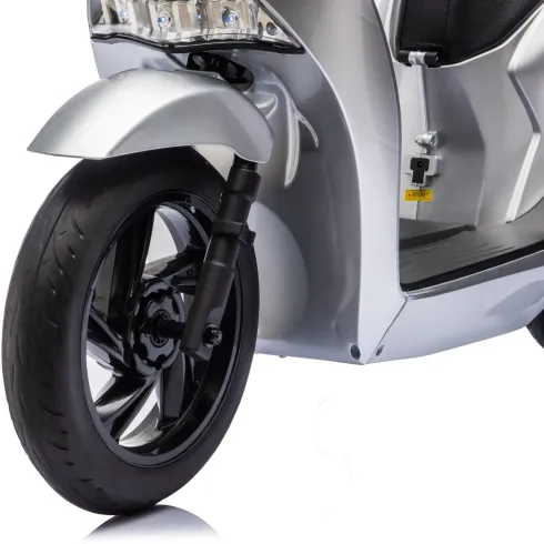 Scooter Elettrico Honda SH125 M 12V Moto per Bambini Grigio con Baule