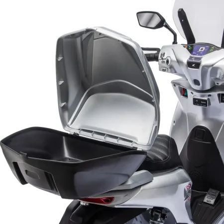 Scooter Elettrico Honda SH125 M 12V Moto per Bambini Grigio con Baule