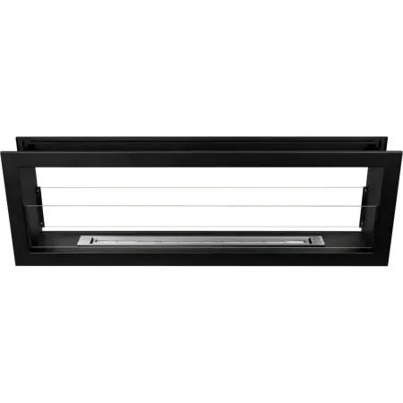 Camino Bioetanolo Bifacciale da Incasso 120x15x40 cm 3 kW Nero