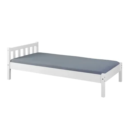 Struttura Letto Singolo 90x200 Bianco 1 Piazza Cameretta Camera| BricoShop24