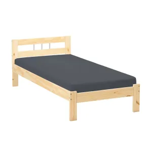 Struttura Letto Singolo 90x200 in Legno Pino una Piazza Cameretta Bambini Camera