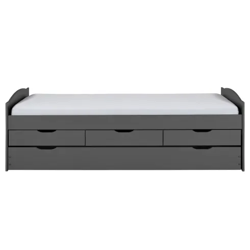 Divano Letto 2 Letti Singoli a Doghe 90x200 con Cassetti Contenitore Estraibile | BricoShop24