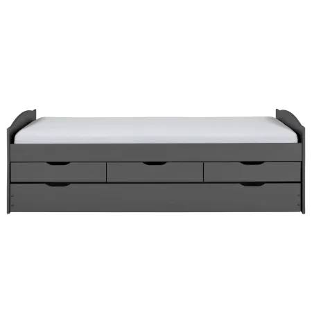 Divano Letto 2 Letti Singoli a Doghe 90x200 con Cassetti Contenitore Estraibile | BricoShop24